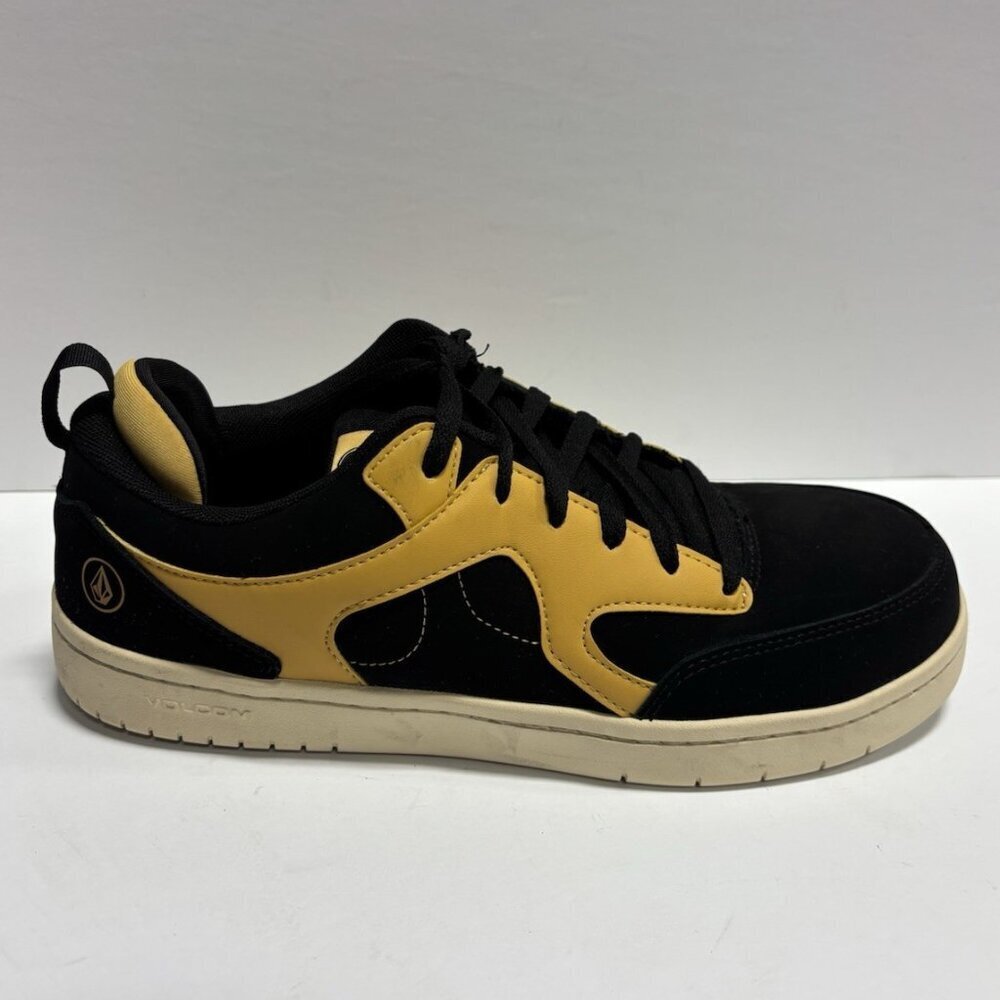 Volcom Men’s Vitals Composite Toe Work Sneakers Black, Size 9.5W